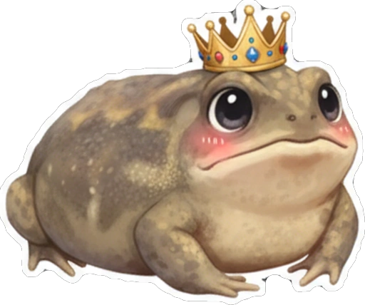 Стикер 11 🙂 из набора «Rain Frog»