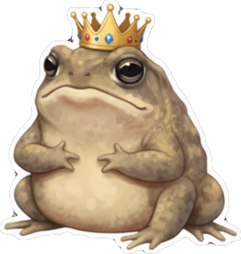 Стикер 13 🙂 из набора «Rain Frog»