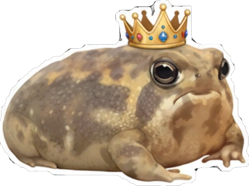 Стикер 14 🙂 из набора «Rain Frog»