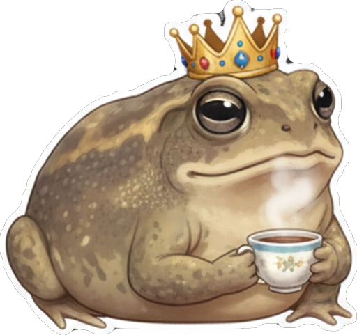 Стикер 24 🙂 из набора «Rain Frog»