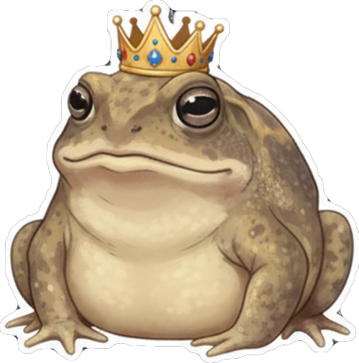 Стикер 25 🙂 из набора «Rain Frog»