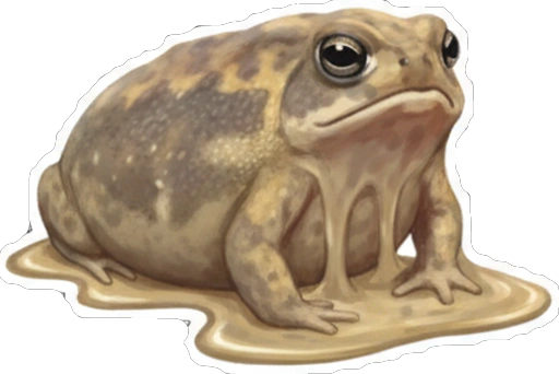 Стикер 30 🙂 из набора «Rain Frog»
