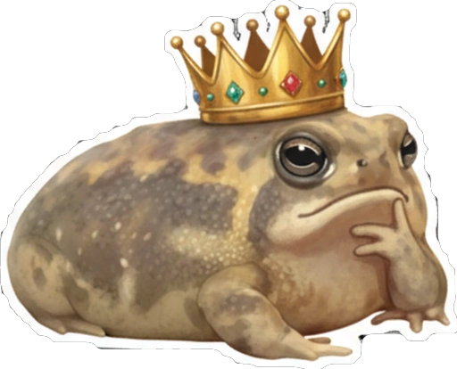 Стикер 31 🙂 из набора «Rain Frog»