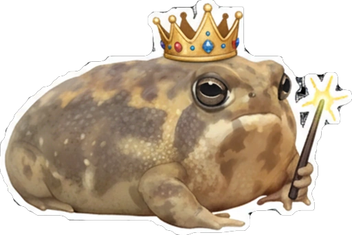 Стикер 33 🙂 из набора «Rain Frog»