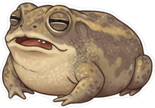 Стикер 39 🙂 из набора «Rain Frog»
