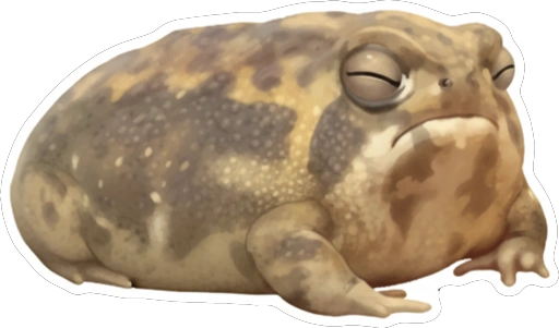 Стикер 40 🙂 из набора «Rain Frog»