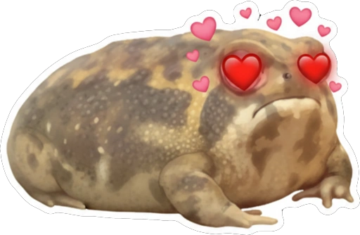 Стикер 47 🙂 из набора «Rain Frog»