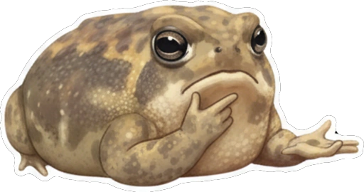 Стикер 55 🙂 из набора «Rain Frog»