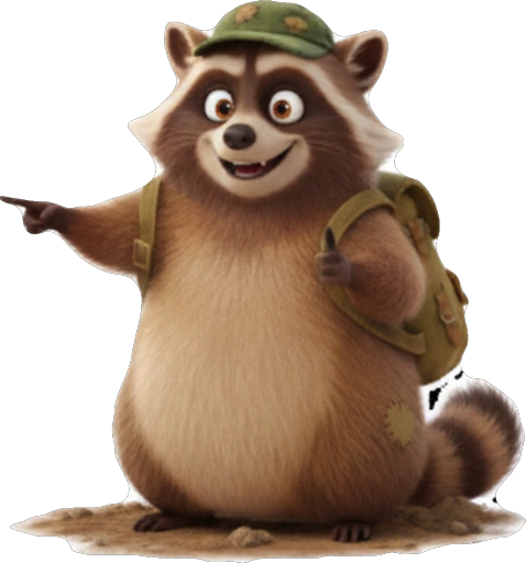 Енот Обормот: Сокровища и Юмор