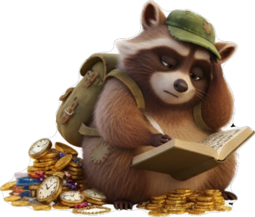 Енот Обормот: Сокровища и Юмор