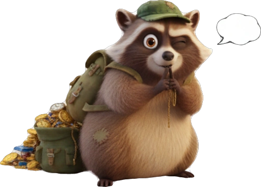 Енот Обормот: Сокровища и Юмор