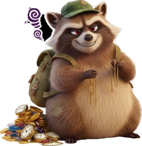 Енот Обормот: Сокровища и Юмор