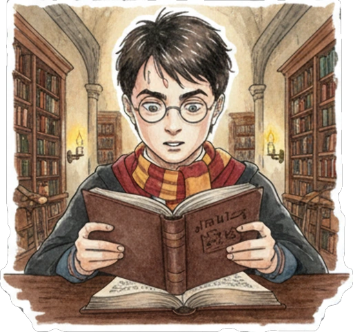 Акварельная магия: Герои Гарри Поттера