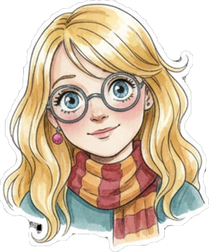 Акварельная магия: Герои Гарри Поттера