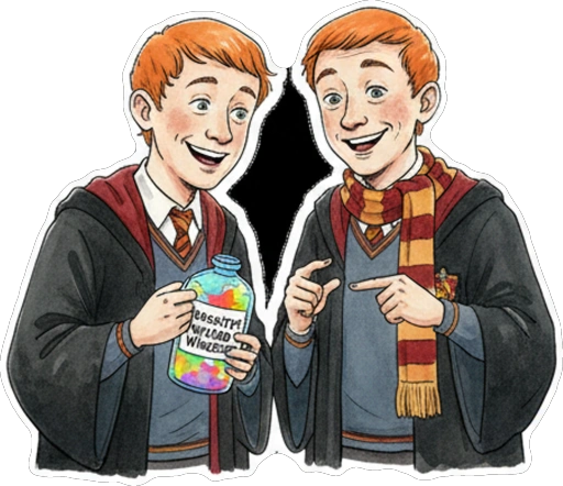 Акварельная магия: Герои Гарри Поттера