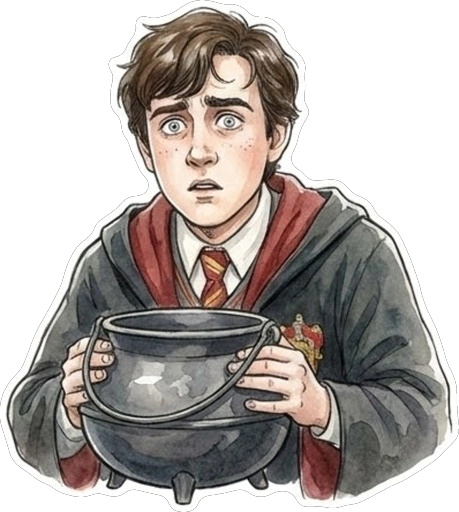 Акварельная магия: Герои Гарри Поттера