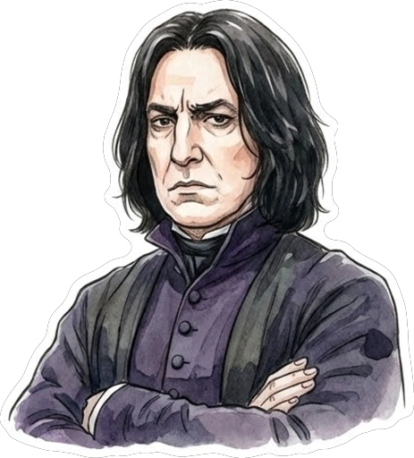 Акварельная магия: Герои Гарри Поттера