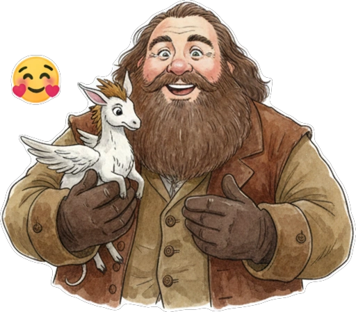 Стикер 78 🙂 из набора «Мальчик-Который-Выжил»