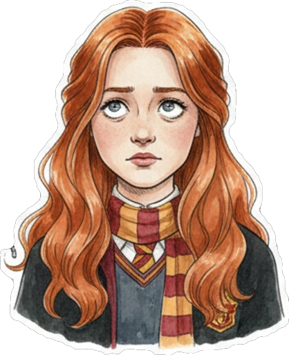 Акварельная магия: Герои Гарри Поттера