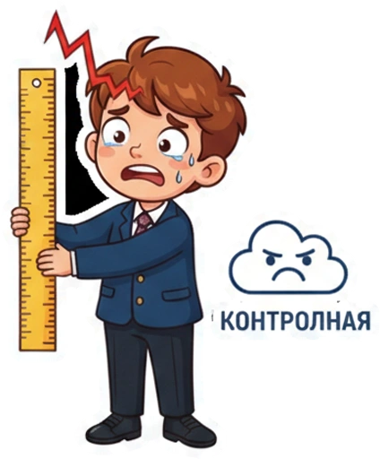 Стикер 4 📏 из набора «Школьная пора»