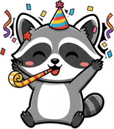 Енот и Пицца